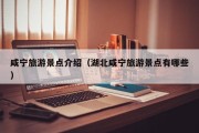 咸宁旅游景点介绍(湖北咸宁旅游景点有哪些) 咸宁旅游景点介绍(湖北咸宁旅游景点有哪些)